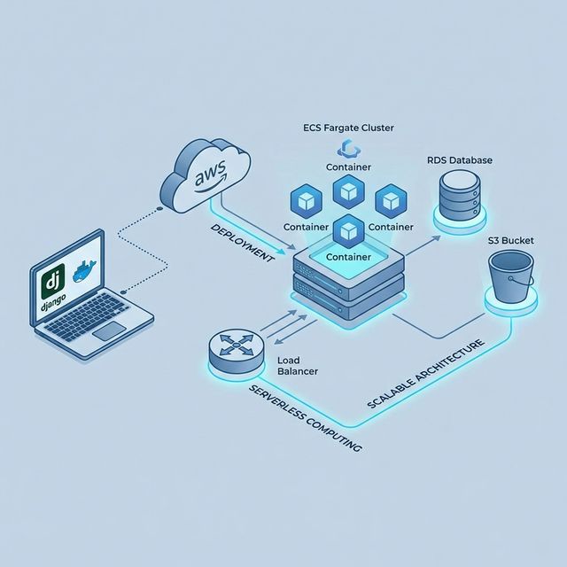 Deploying Scalable Django APIs on AWS ECS Fargate: A Complete Guide