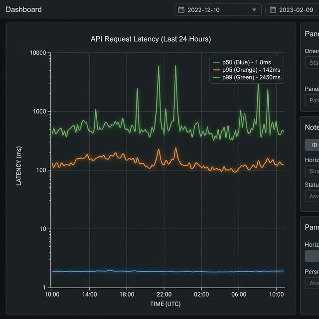 Understanding p50 p75 p90 p95 and p99 latency metrics