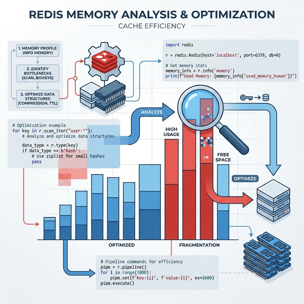 Finding High Memory Keys in Redis Cache with Python